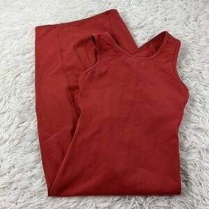 Lululemon Picnic Play Dress Brick Rose